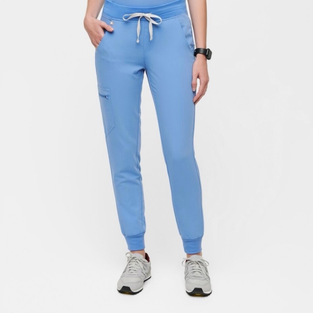 FIGS Zamora Scrub Pants in Ceil Blue